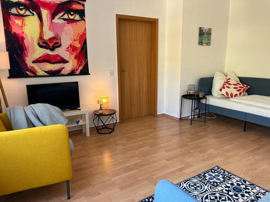 Blue Chili 22 - 2-Raum-Wohnung Im Stadtfeld Ost Magdeburg Luaran gambar
